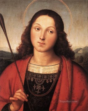 San Sebastián 1501 maestro renacentista Rafael Pinturas al óleo